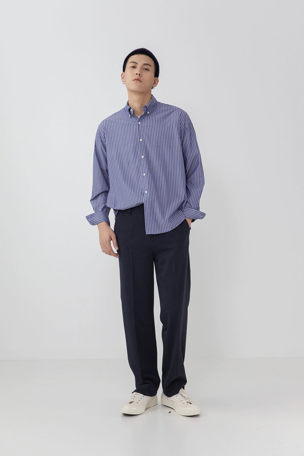 Split Hem Straight Pants