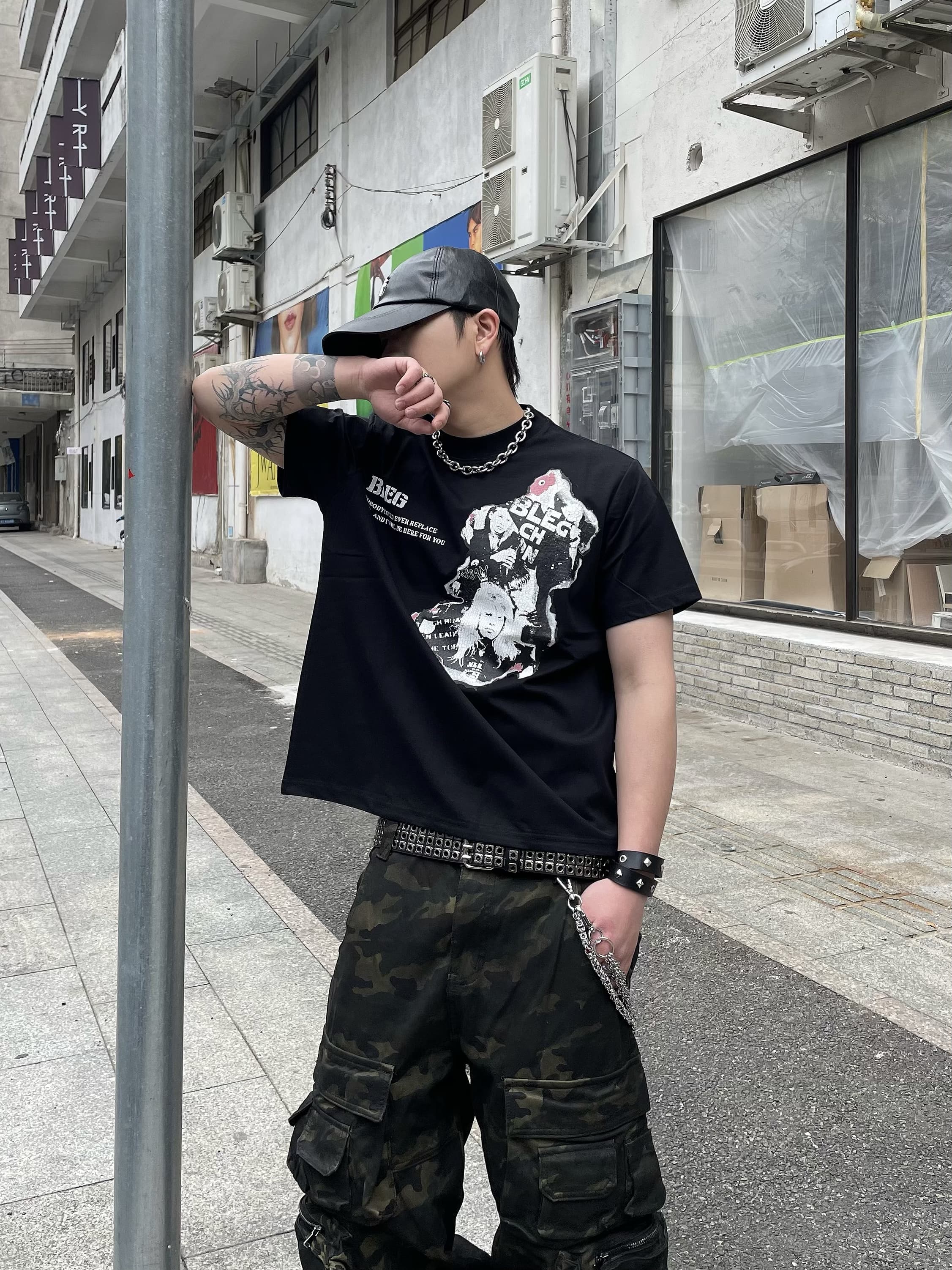 Urban Chaos Graphic Band Tee