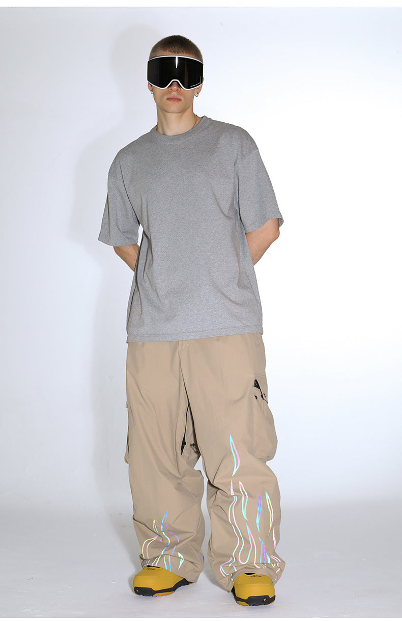 FlareTrace Reflective Cargo Snow Pants