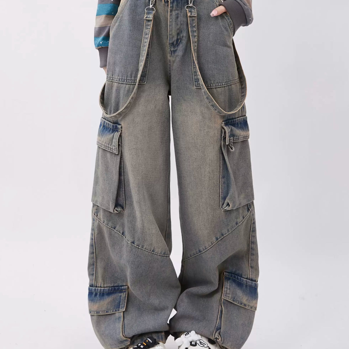 【NONCODE】Lira denim pocket pants NONCODE(ノンコード) - リラデニムポケットパンツ / Lira denim