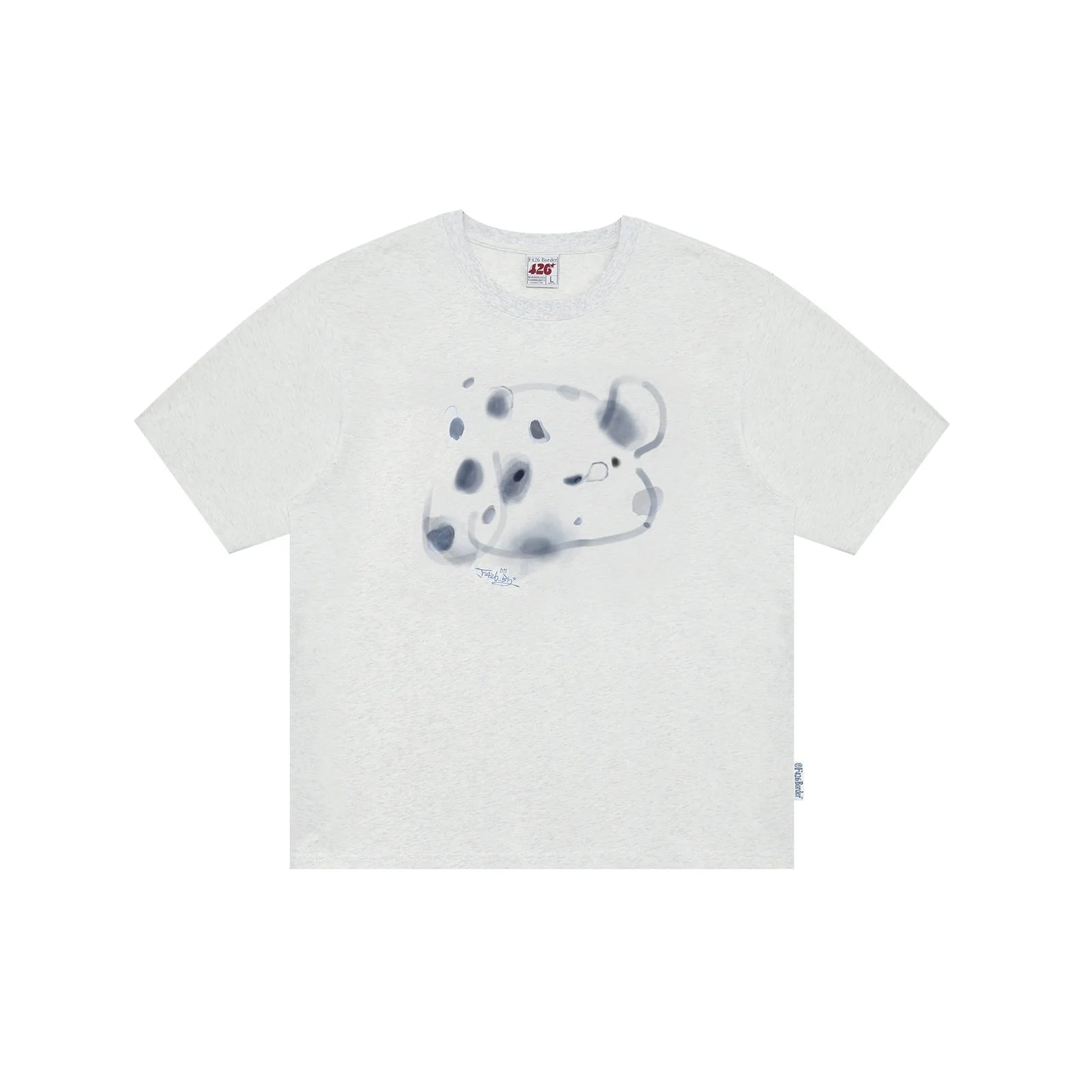 Graffiti Dalmatian Graphic Tee - chiclara