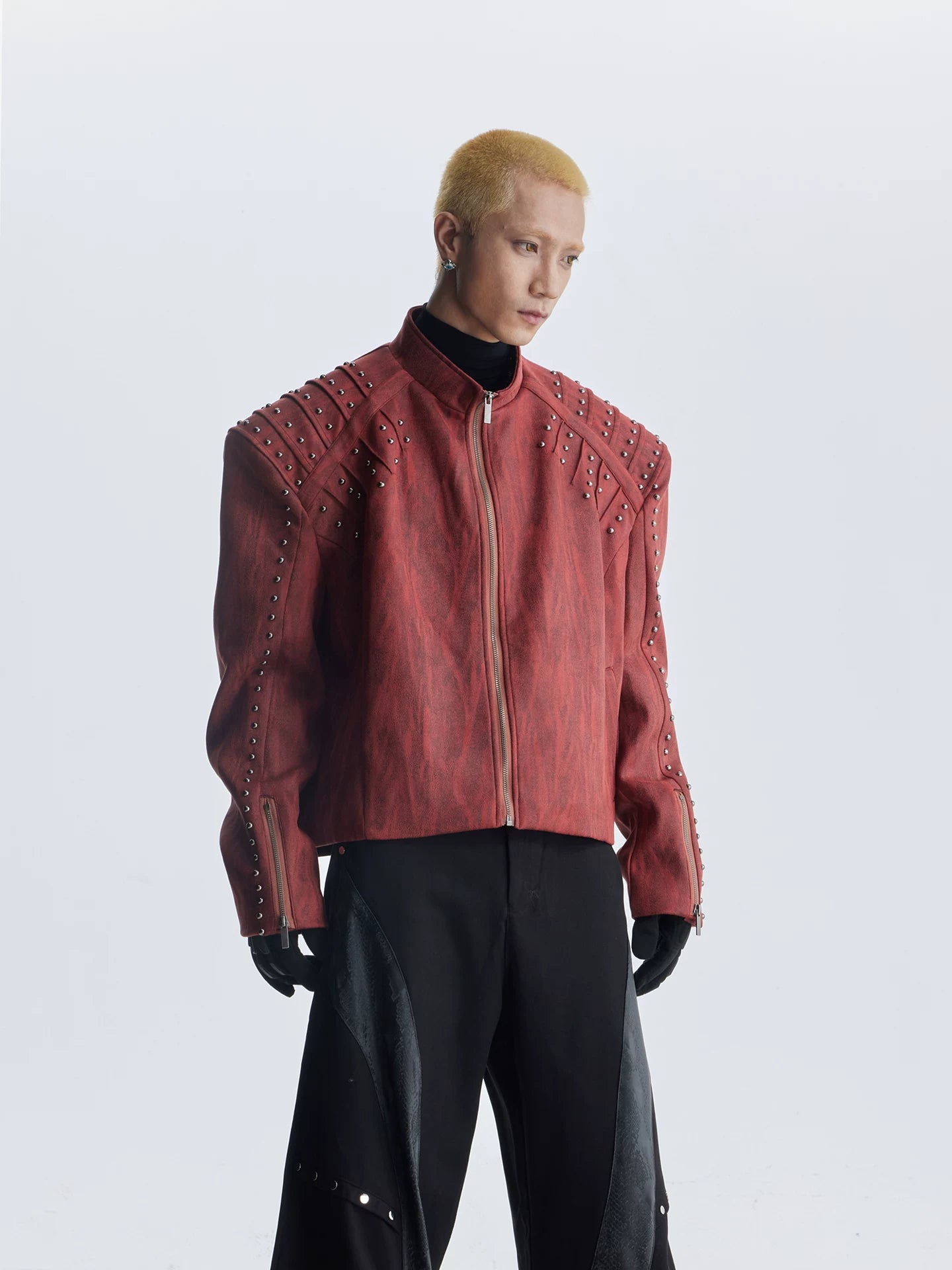 Rampart Studded Moto Jacket