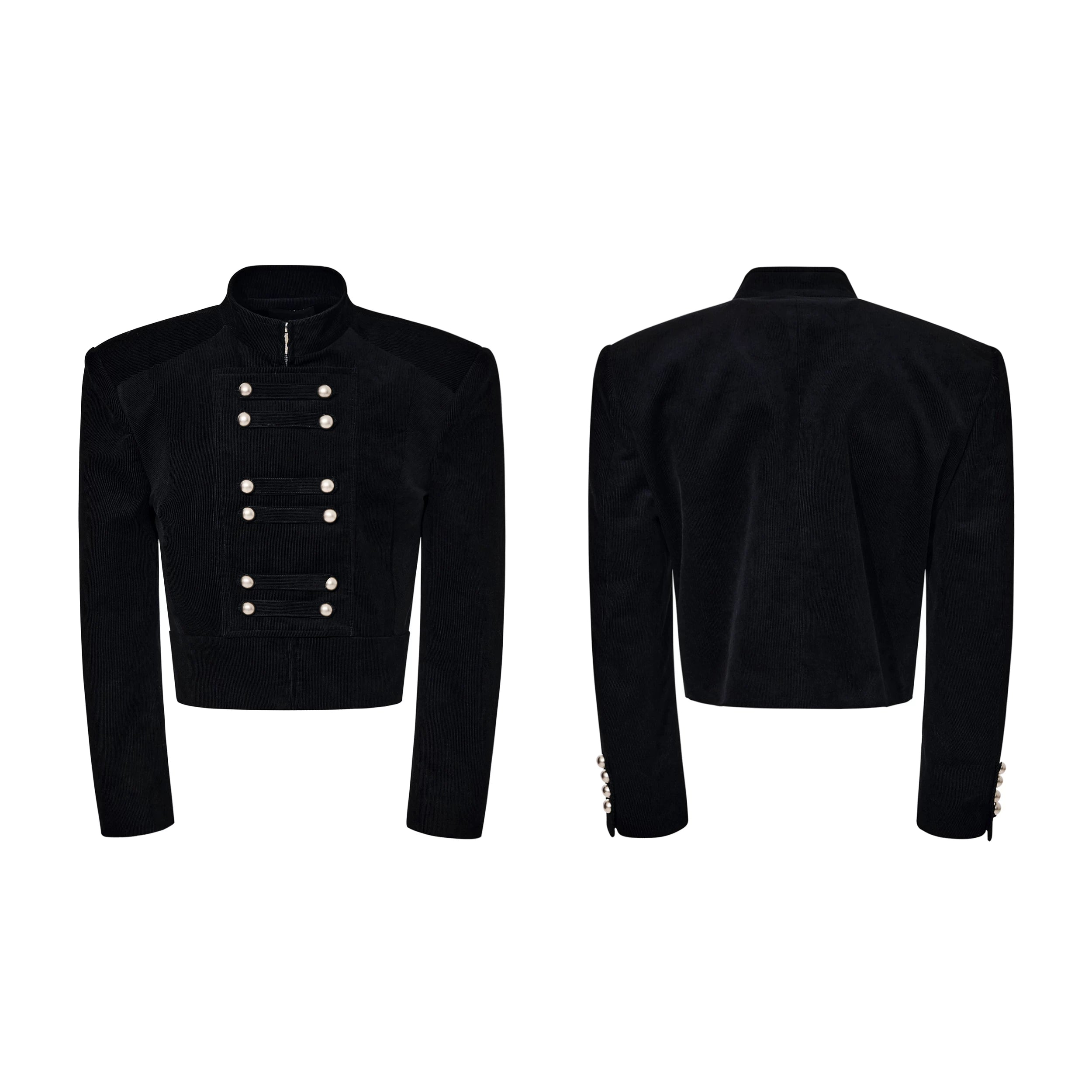 Regiment Cropped Military Jacket