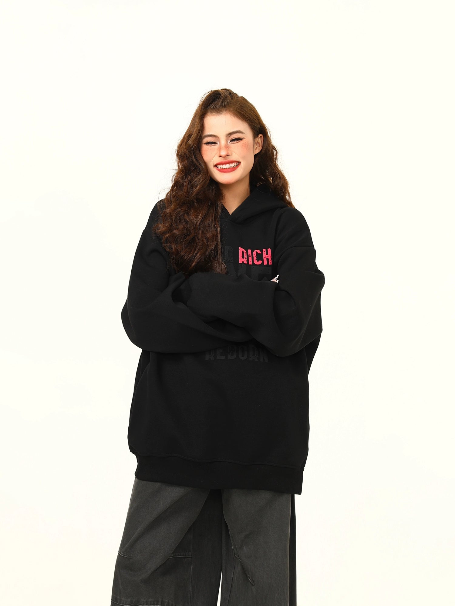 Money Frist Streetwear Black Hoodie