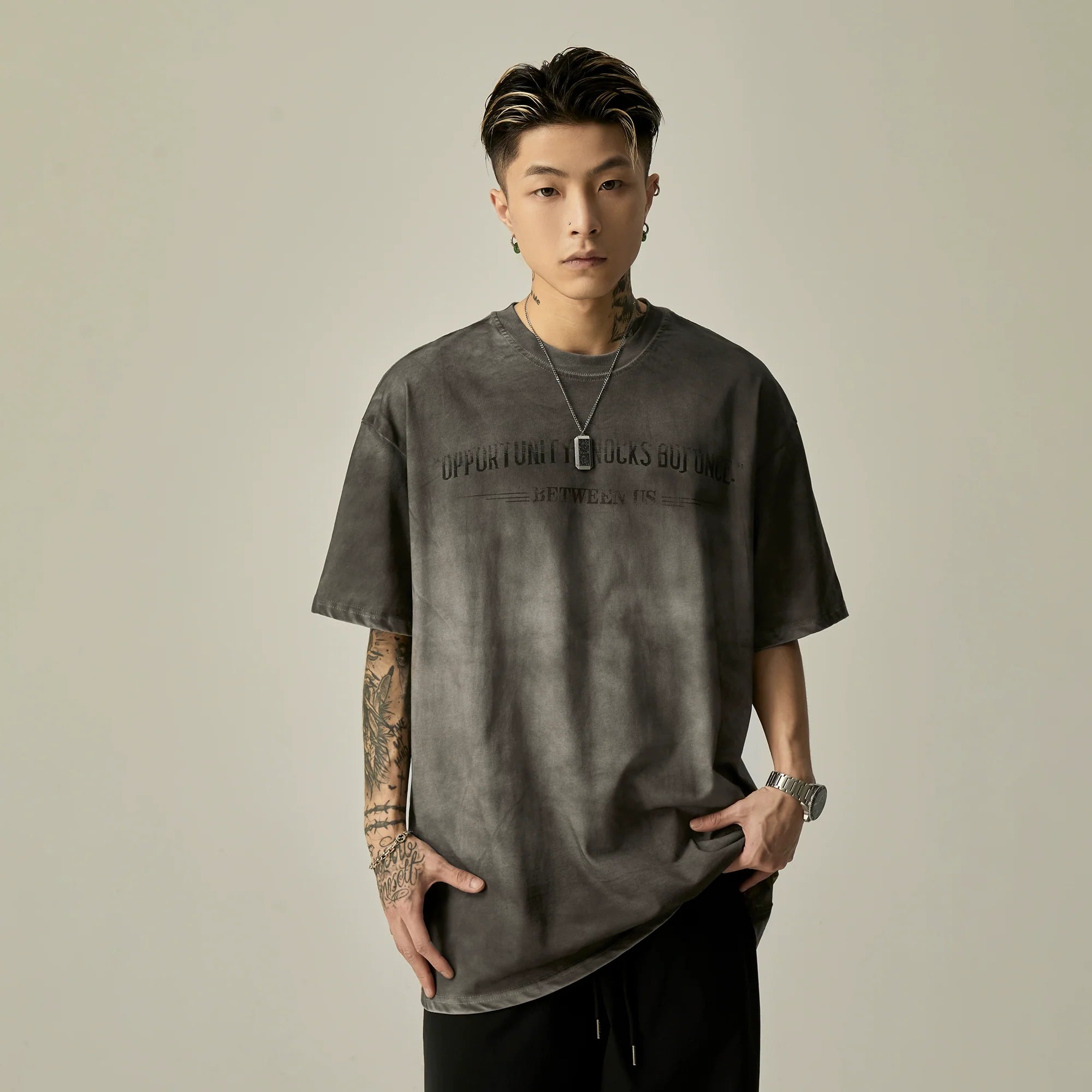 Opportunity Washed Oversized Tee