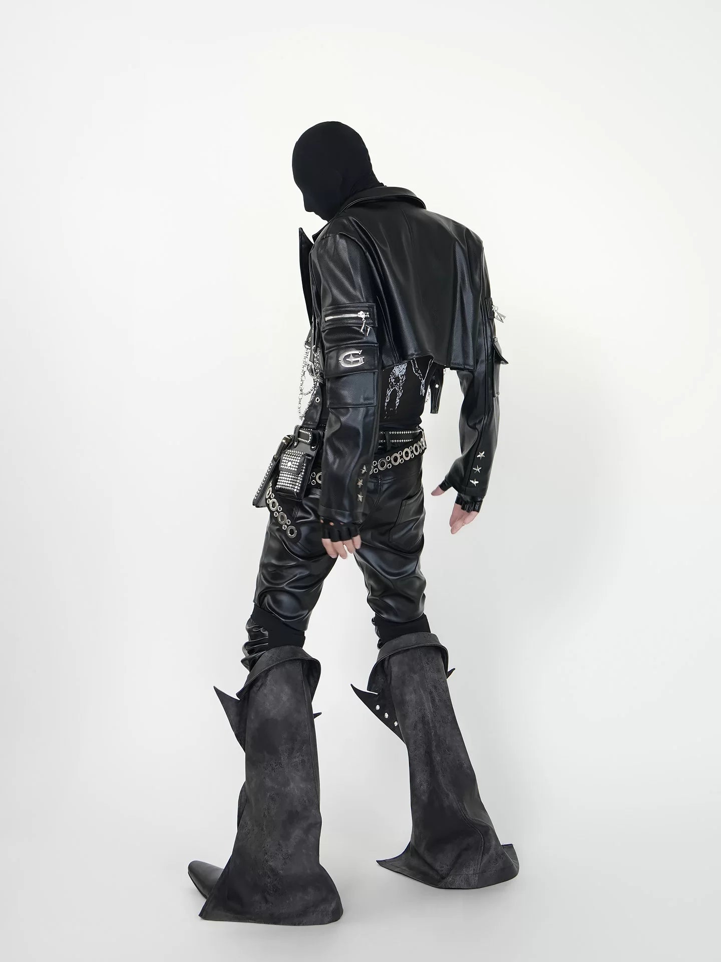 Void Rider Spiked Gaiter Pants