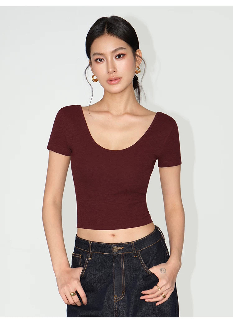 Gallery Square Essential Crop Tee