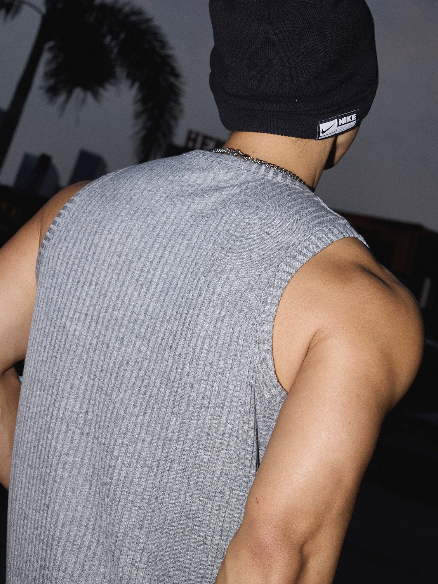 Steel Ridge Ribbed Henley Tank