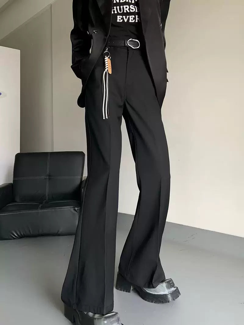 Noir Axis Flare Trousers