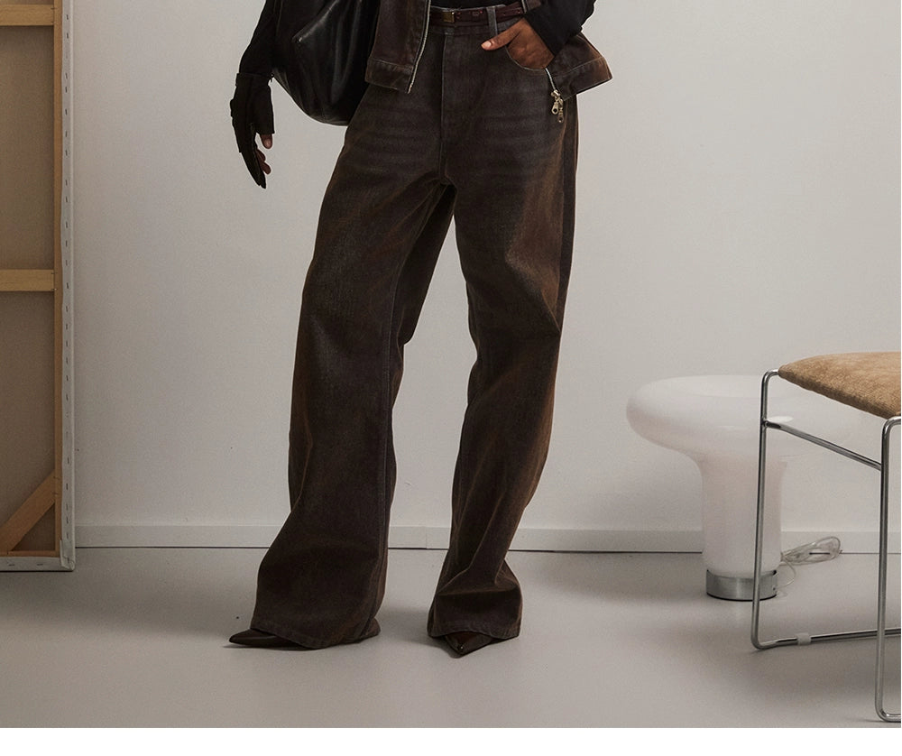 RustFade Flare Jeans