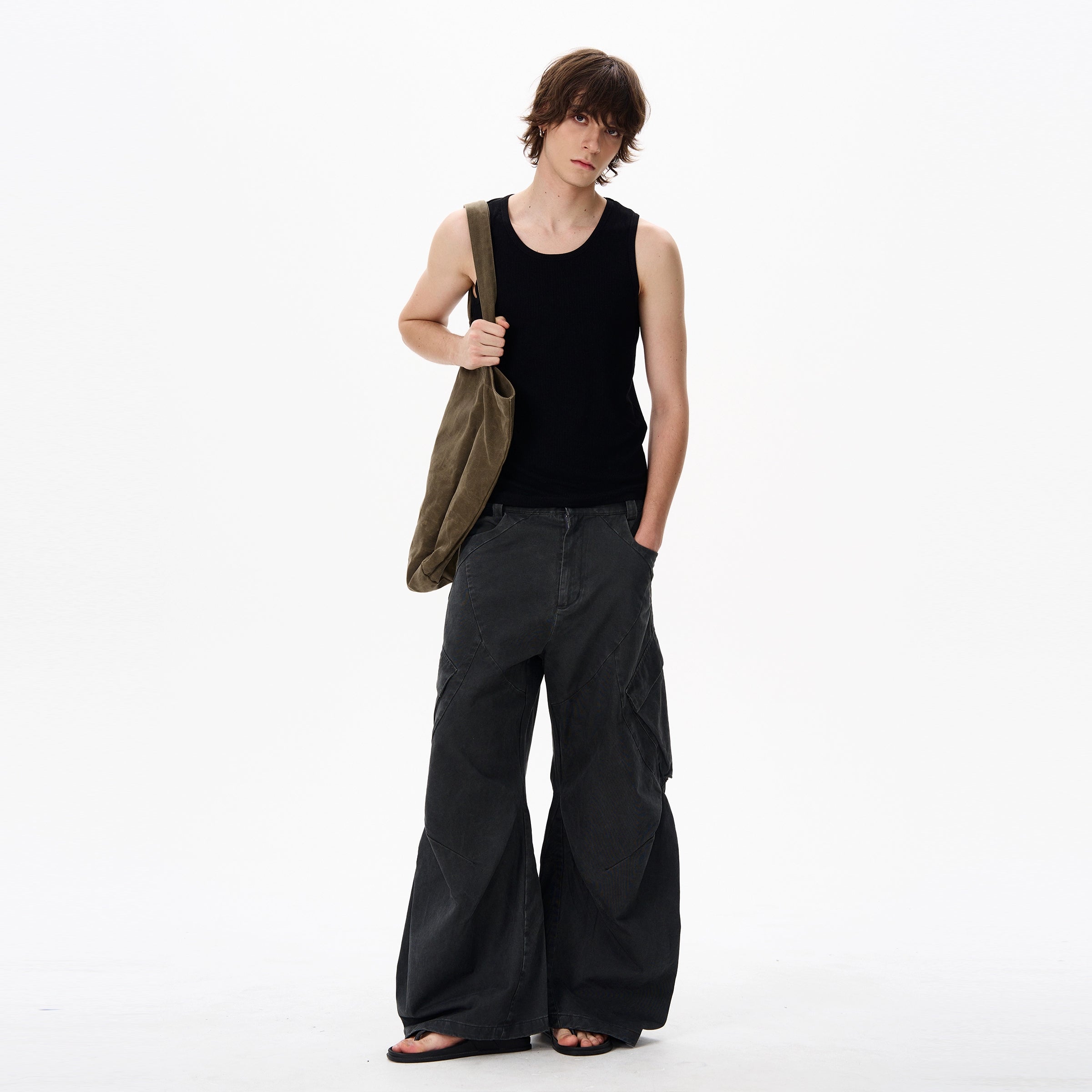 Ribbed Cotton Tank Top