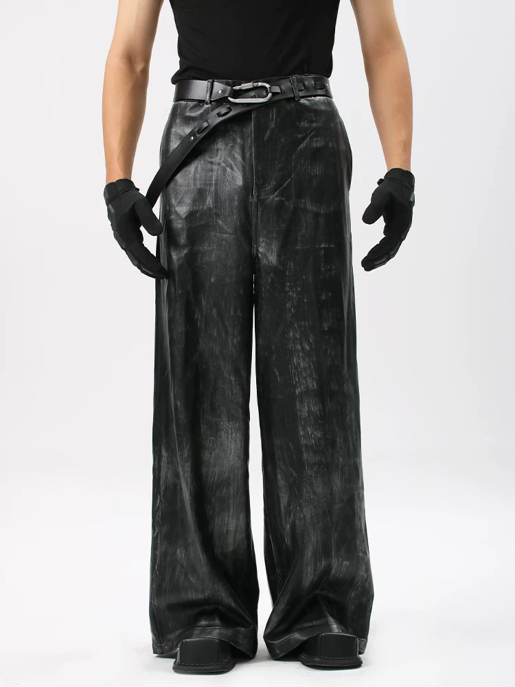Obsidian Phantom Distressed Moto Jacket