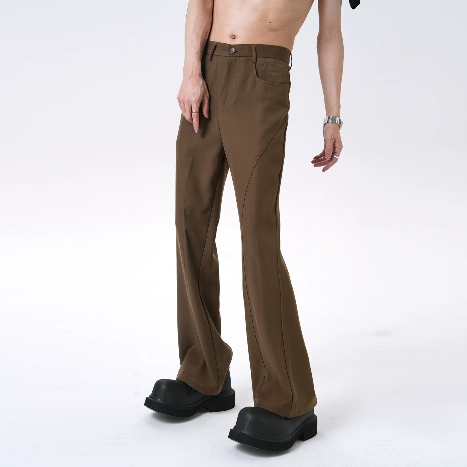 Wide Leg Slacks