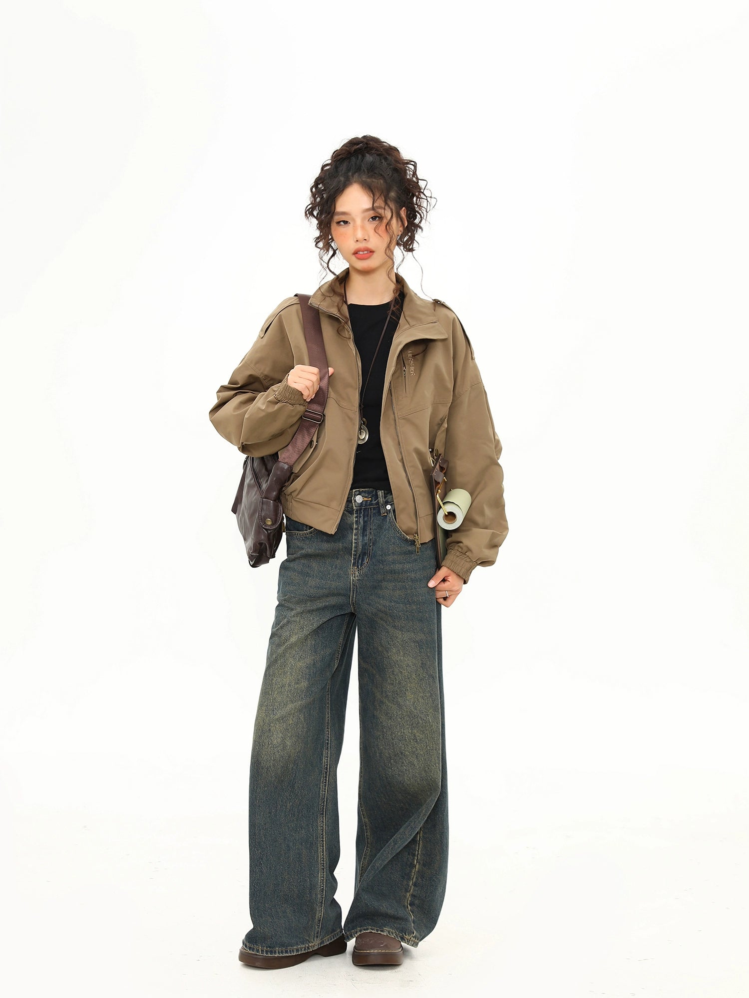 Sahara Scout Cropped Utility Jacket
