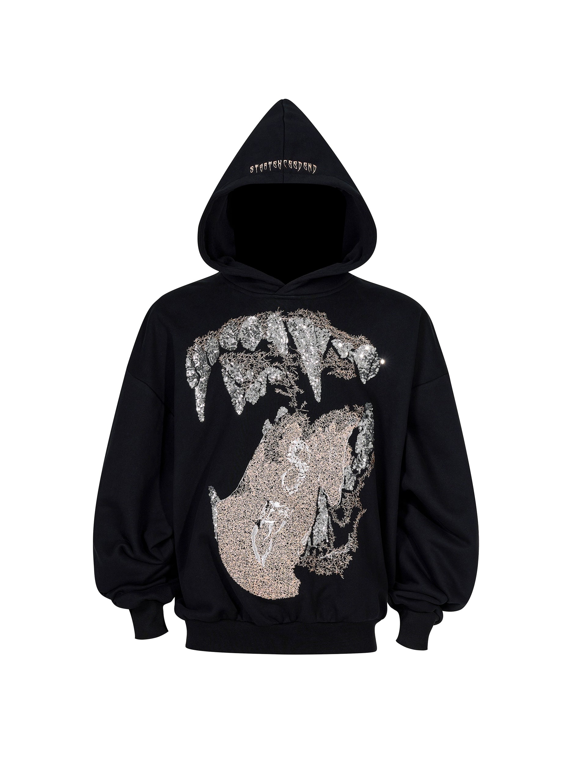 Crystal Fang Midnight Hoodie
