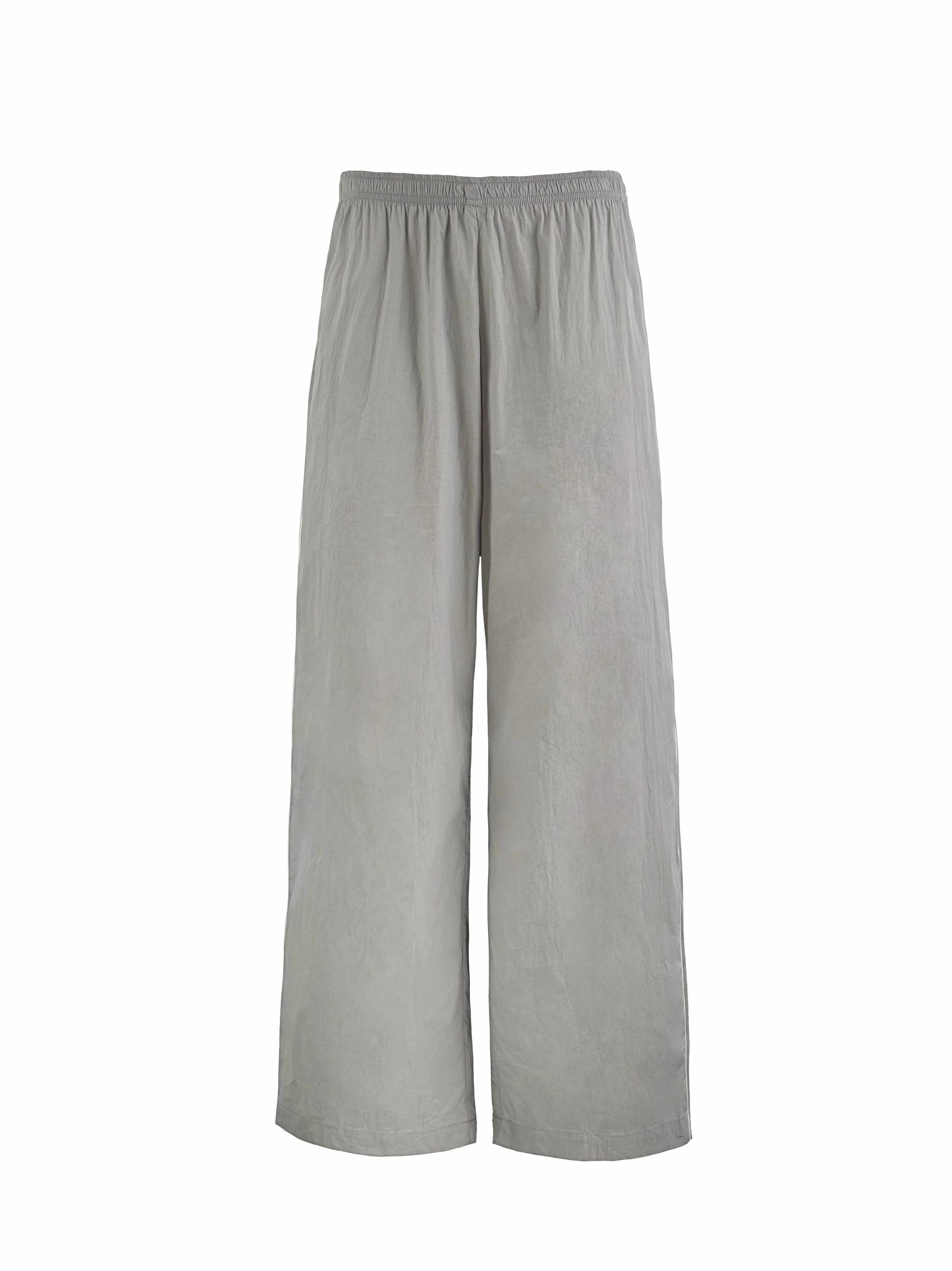 Low-Rise Wide-Leg Athletic Cargo Pants