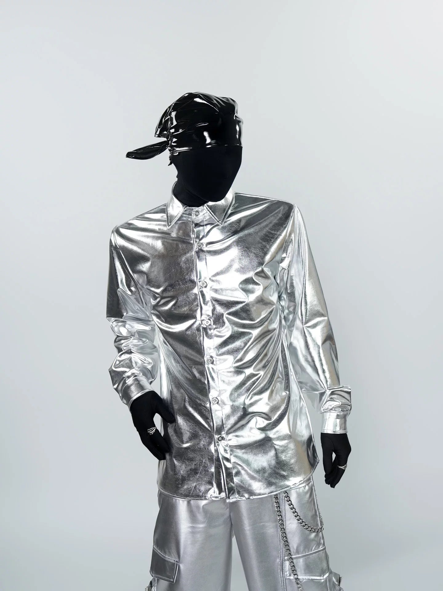 Lunar Signal Liquid-Metal Shirt