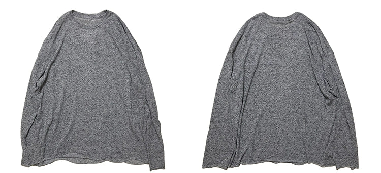 Cloudy Drape Oversized Knit Top