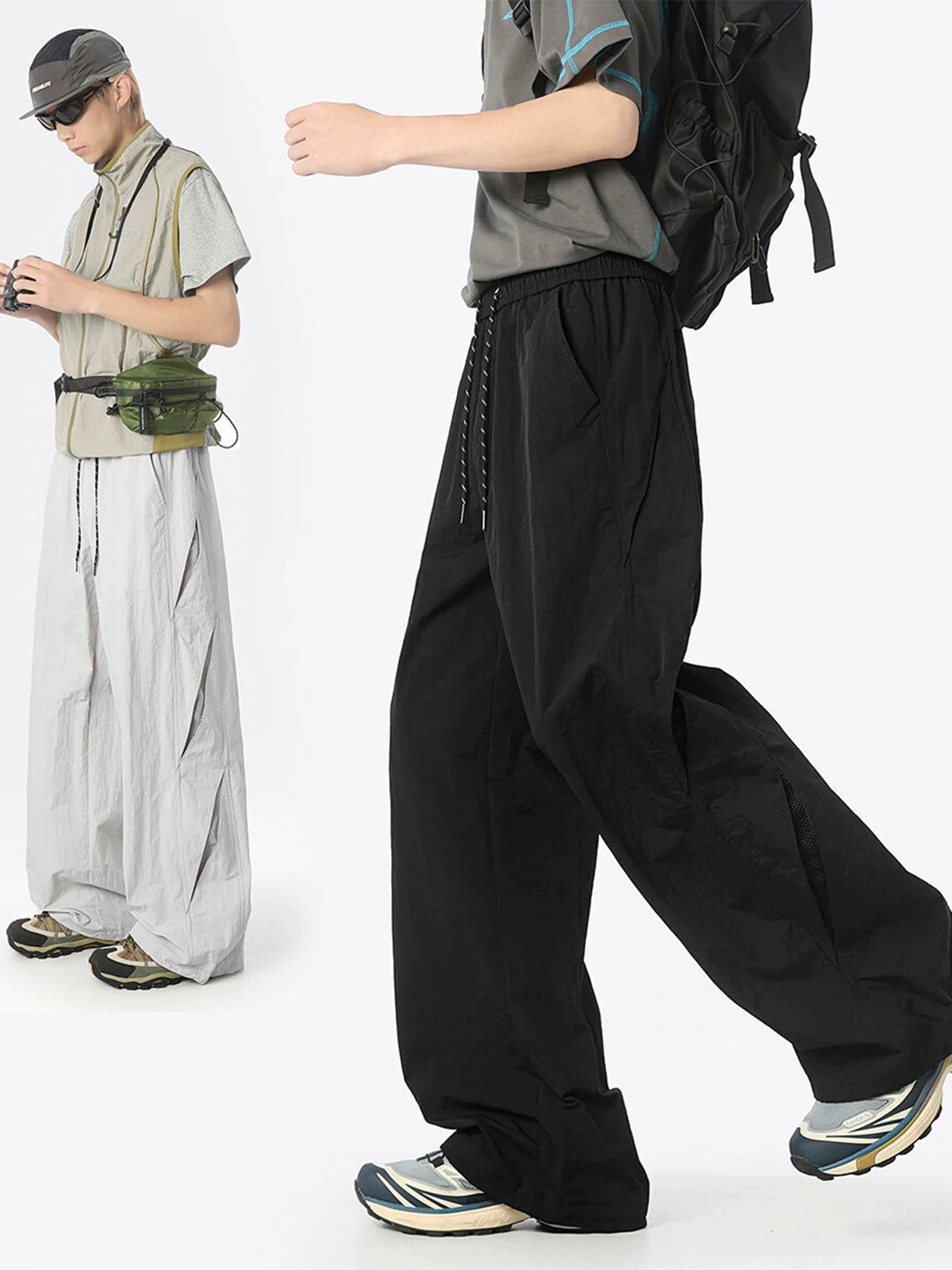 Gale Vent Nylon Balloon Pants