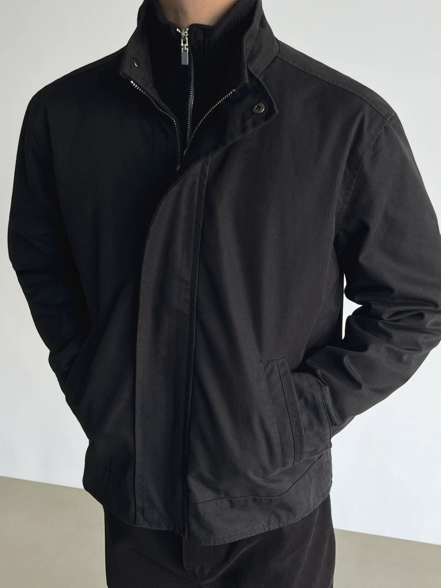 Slatefold Stand Collar Jacket