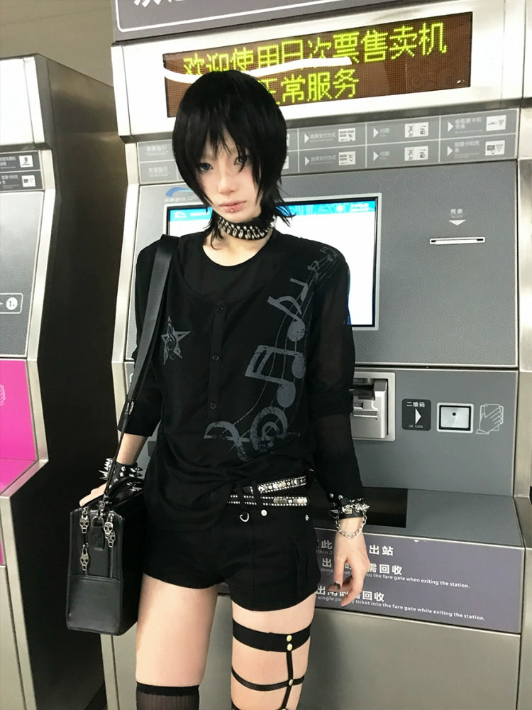 Nocturne Staff Star Longsleeve