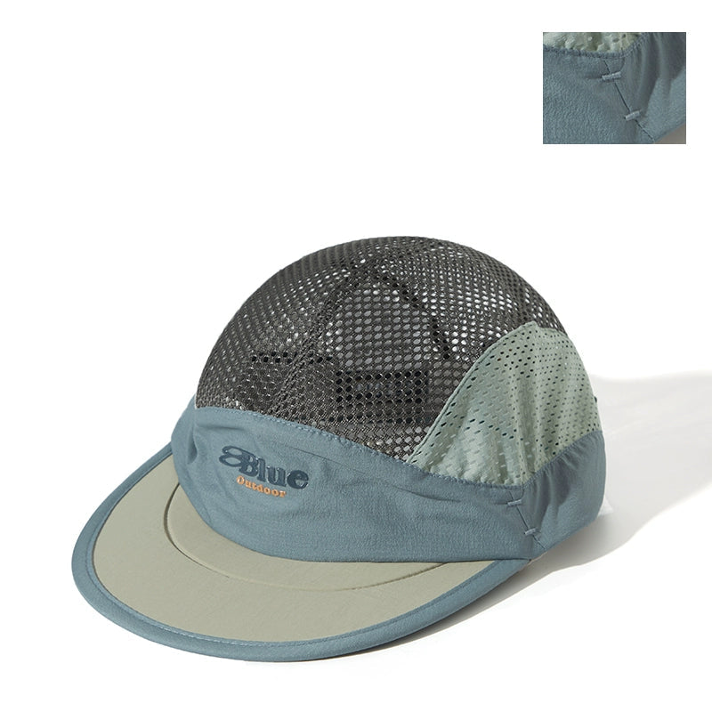 Colorblock Mesh Outdoor Sports Cap