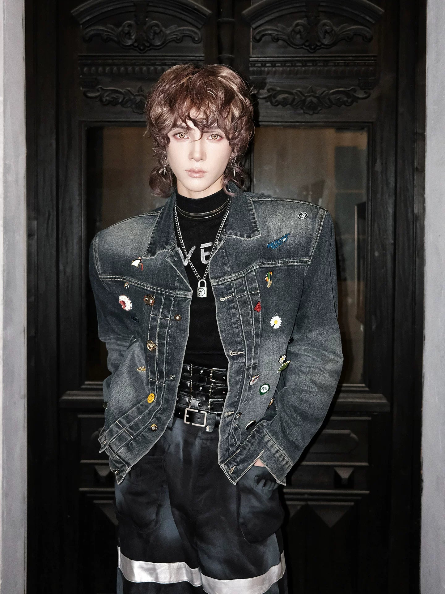 Charmstorm Pinned Relic Denim Jacket