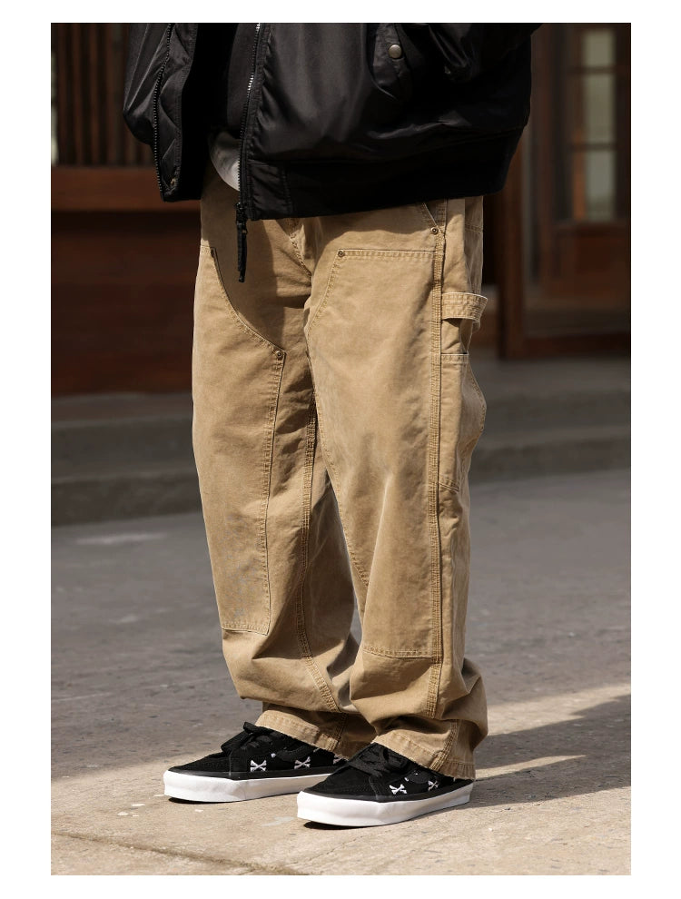 Multi-Pocket Double Knee Work Pants