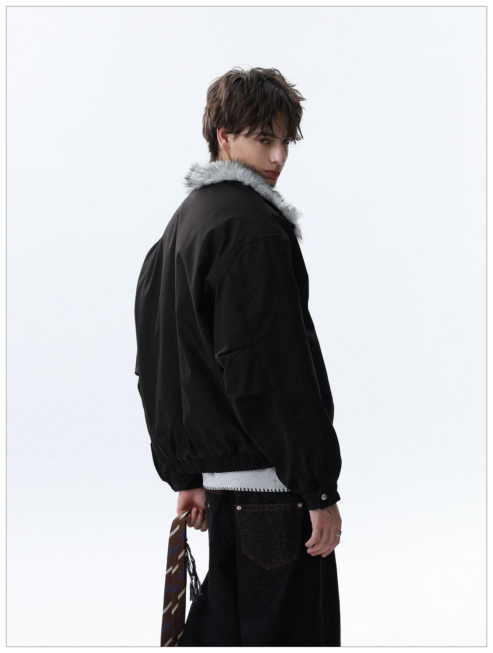 Frost Edge Faux Fur Lined Jacket