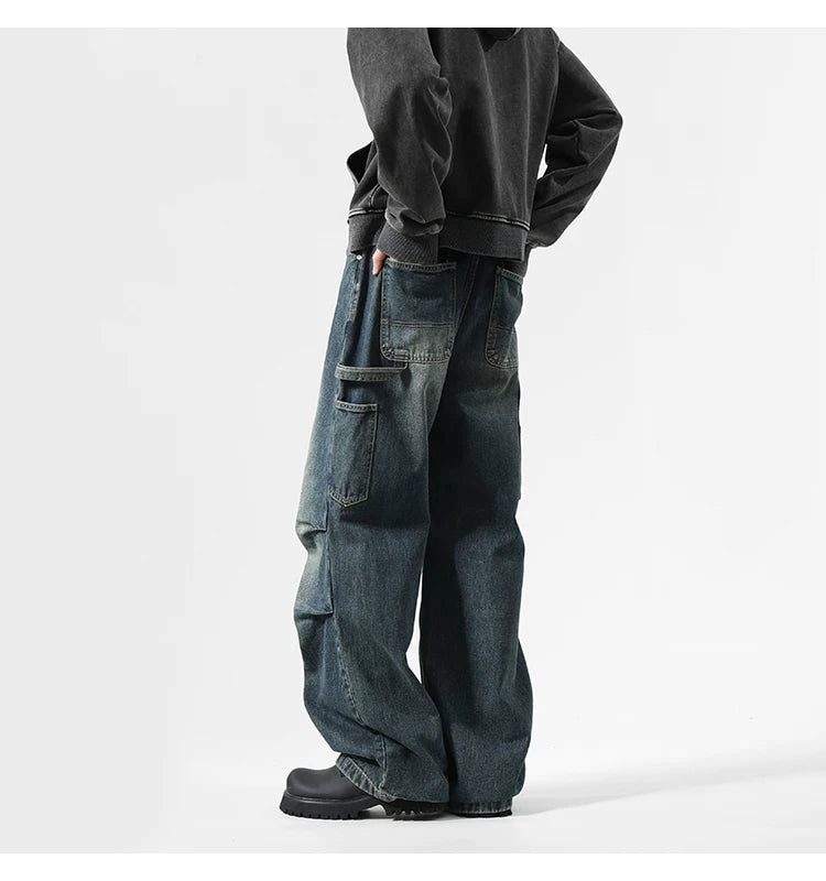 Dusk Fade Carpenter Balloon Jeans