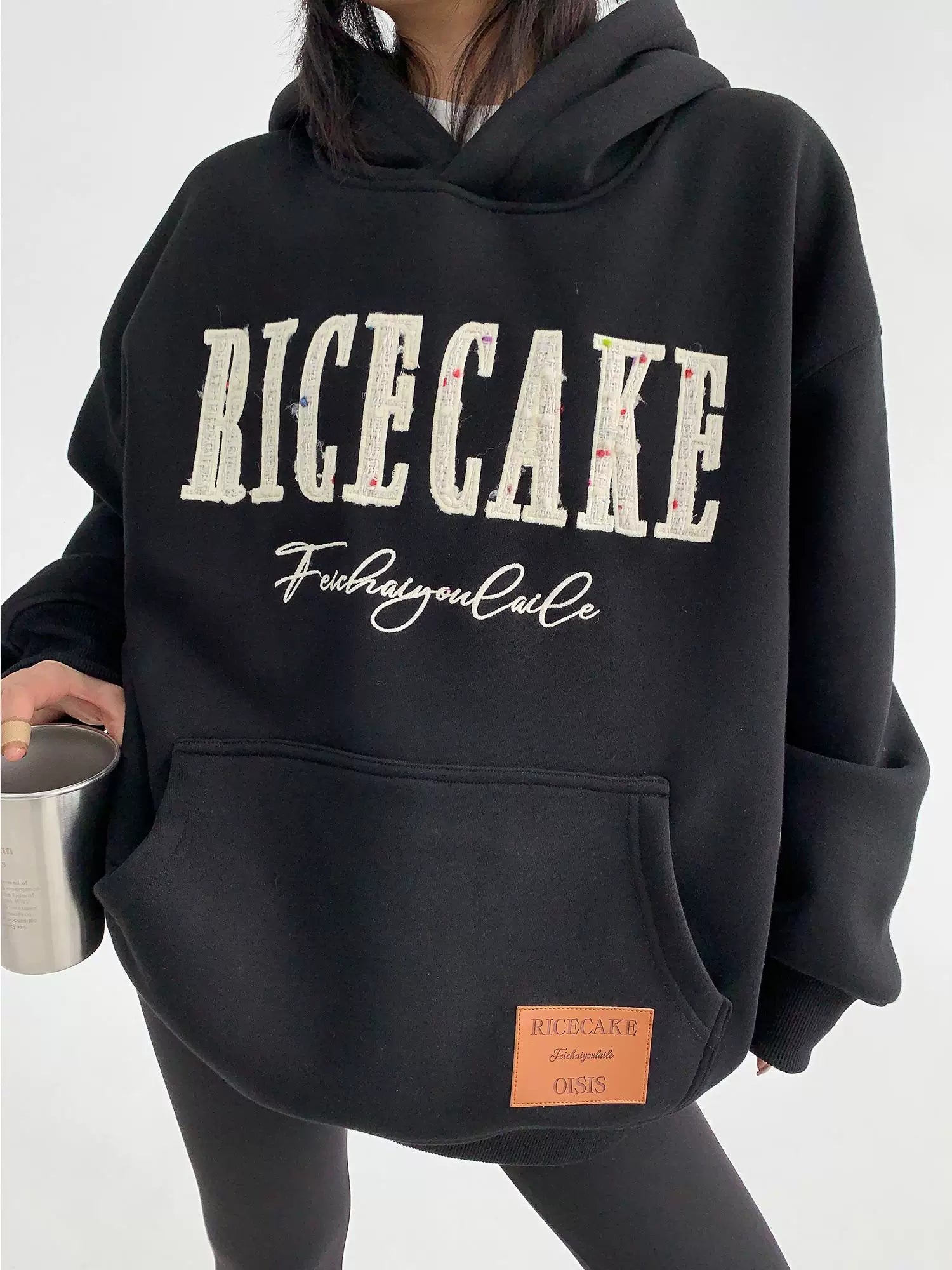Oversize Bubble Logo Hoodie