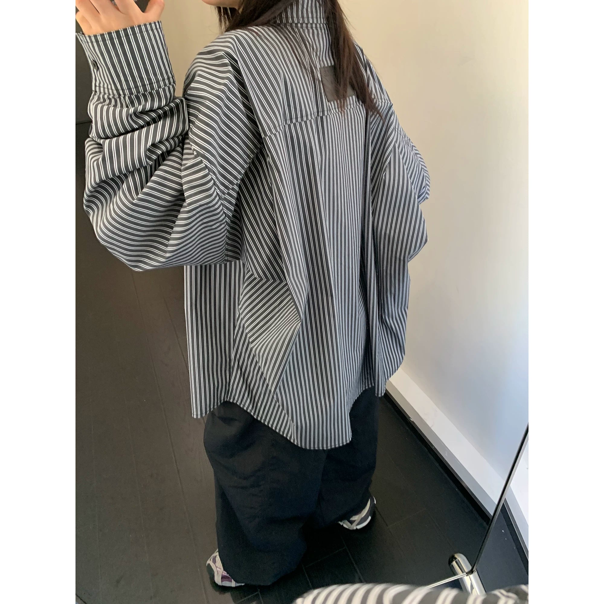 Inkline Oversize Stripe Shirt