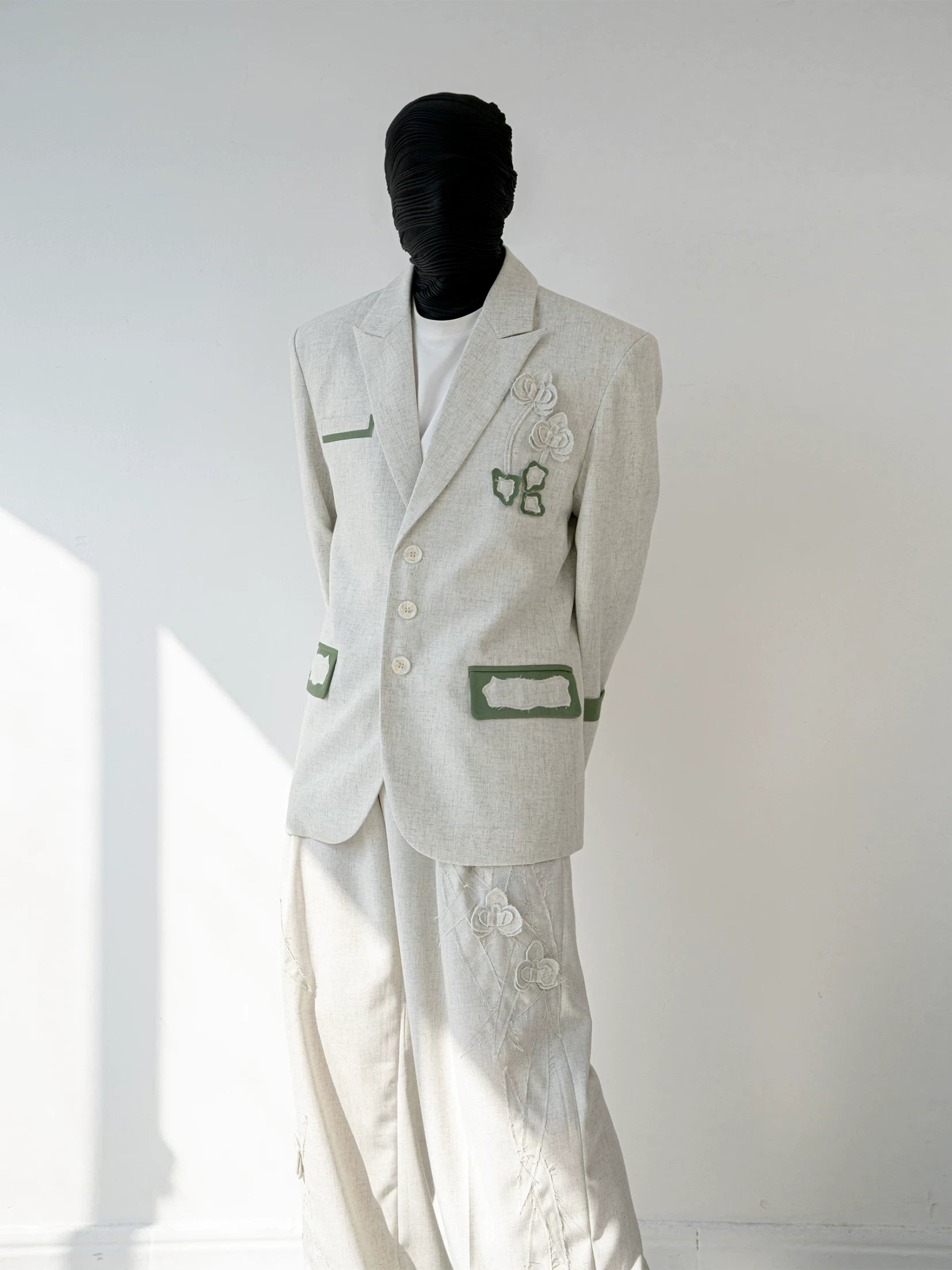 Willow Crest Botanical Trim Blazer