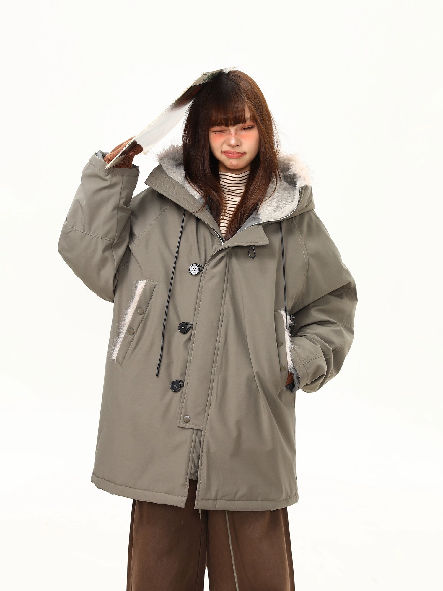 Frosted Sage Snuggle Parka