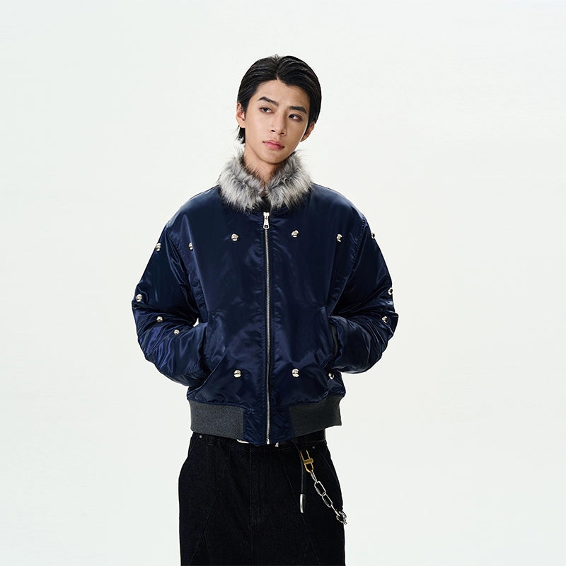 Frosted Orbit Bomber Jacket