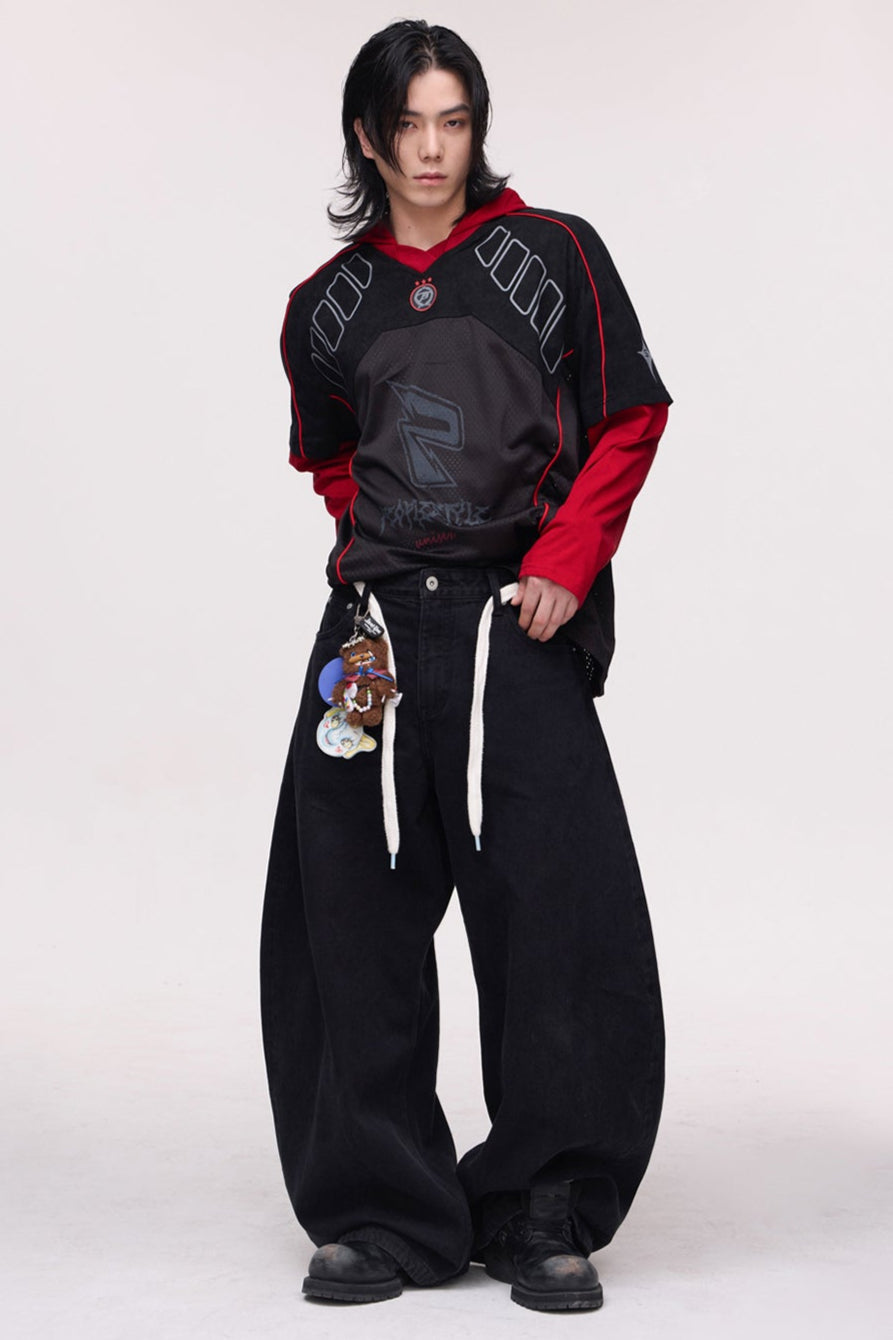 Men's Versatile Loose Scimitar Pants