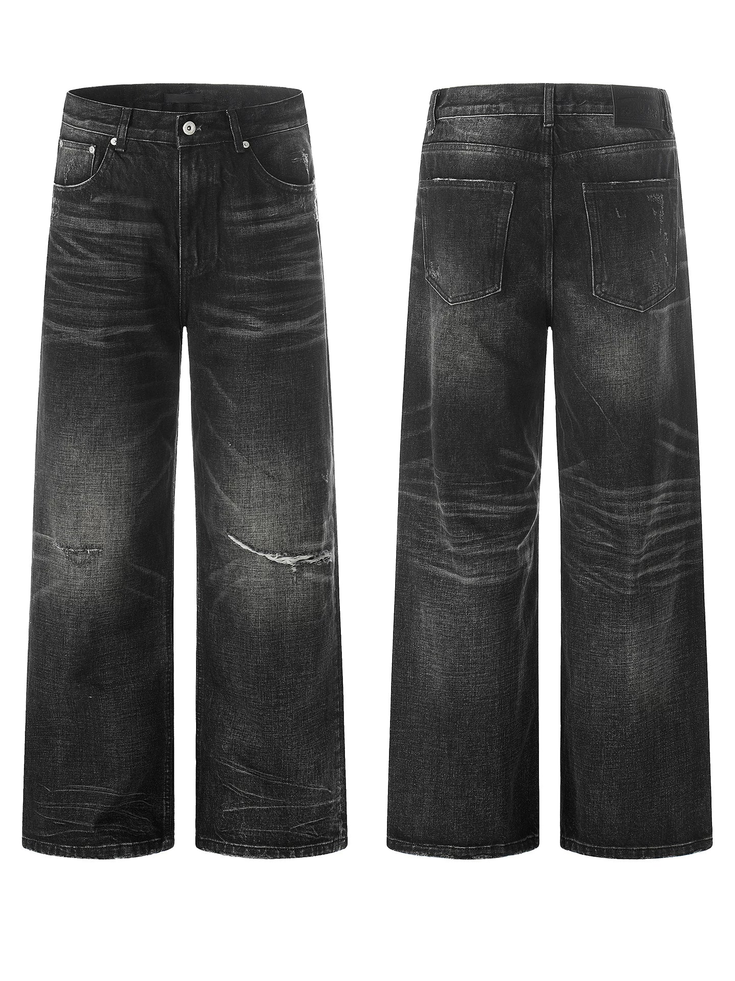 Storm Fade Straight-Leg Jeans