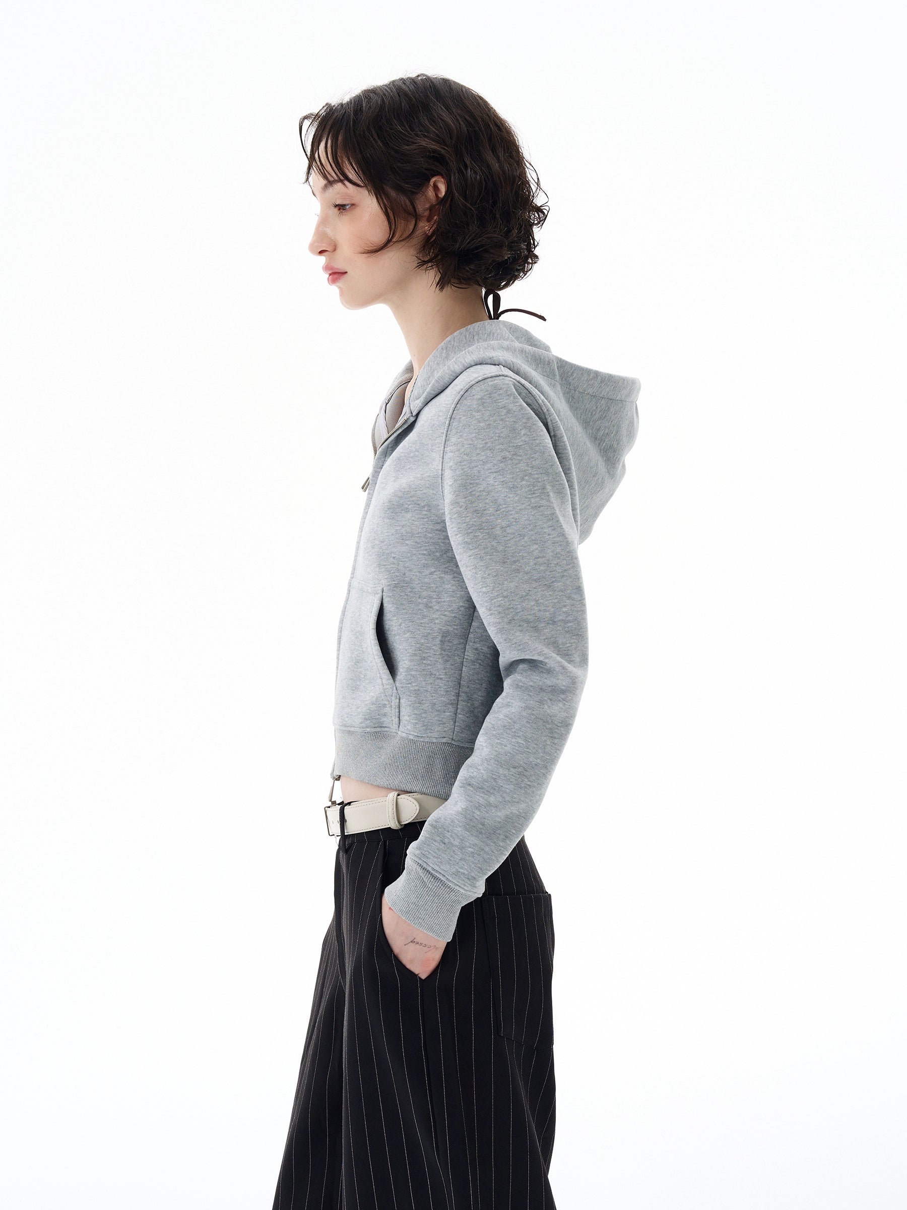 Cloudlite Cropped Zip Hoodie