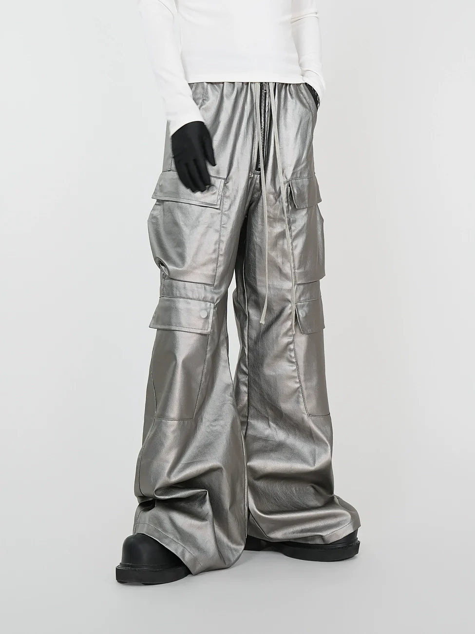 Nebula Alloy Cargo Trousers