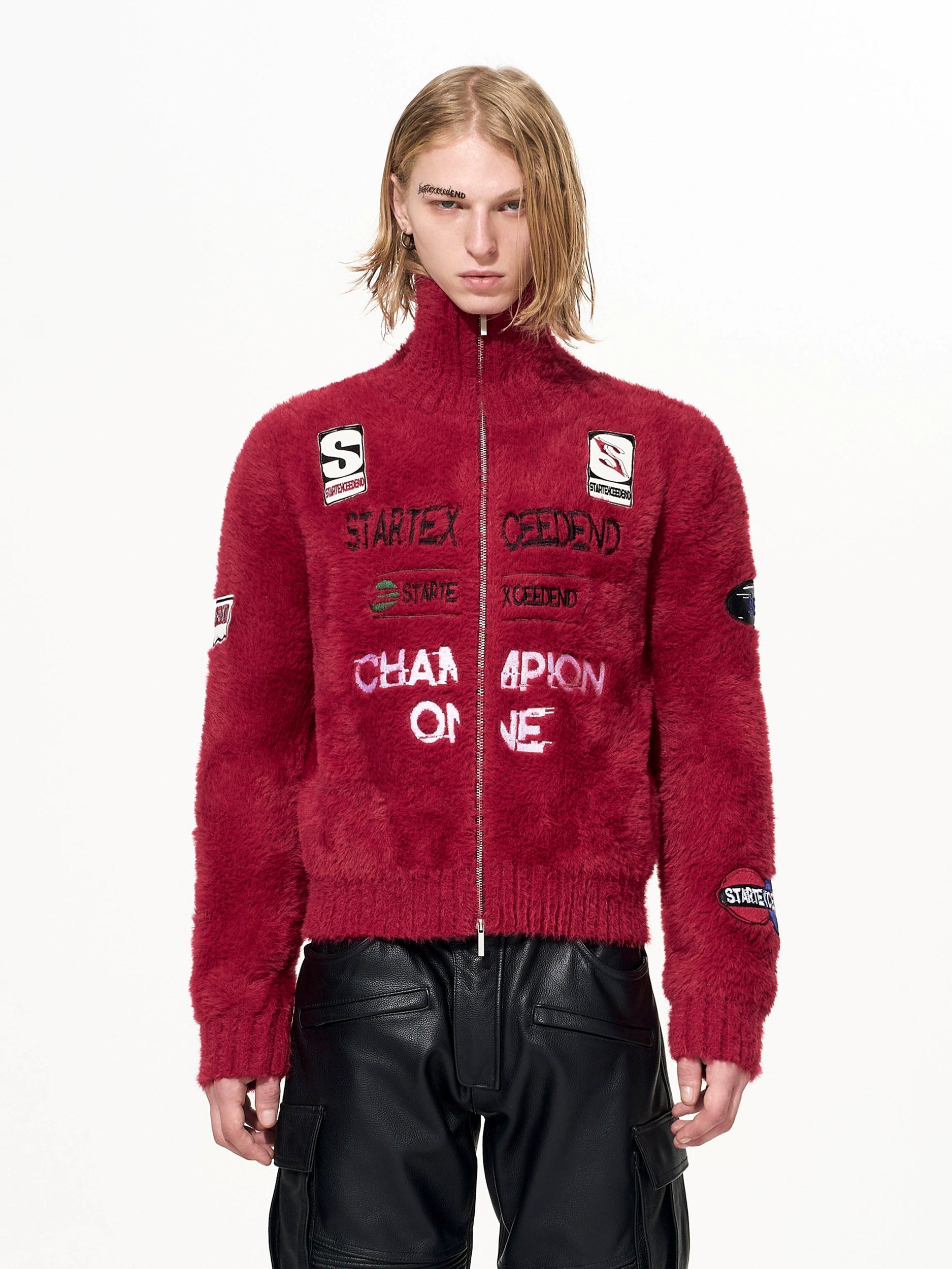 Startex Champion Fuzzy Track Zip-Up