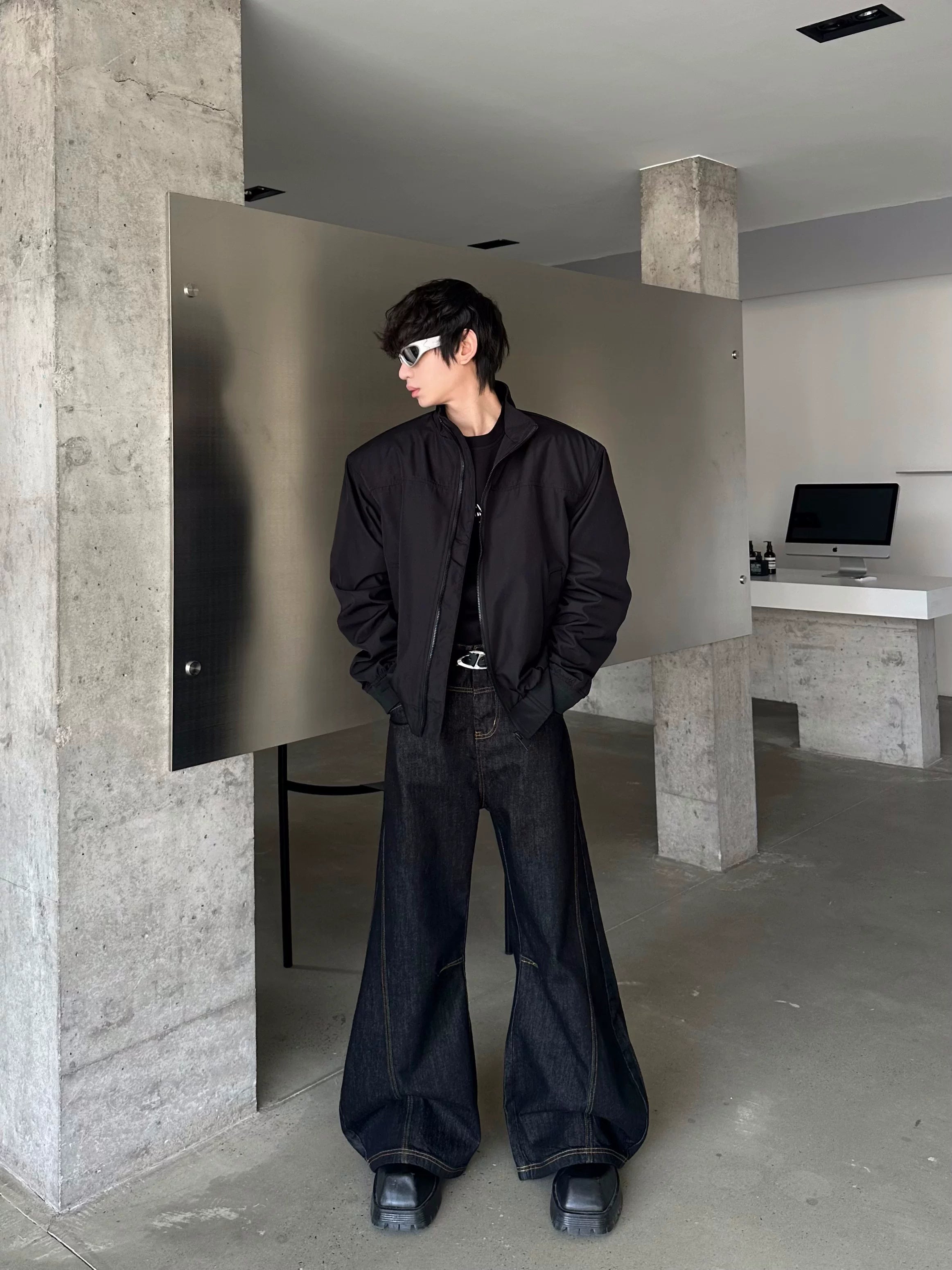 Onyx Surge Ultra Wide Leg Denim