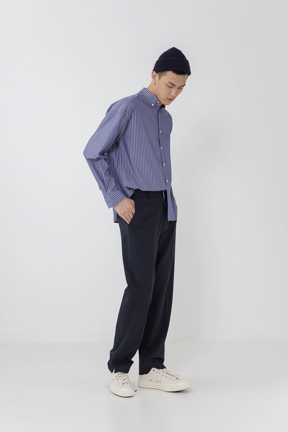 Split Hem Straight Pants