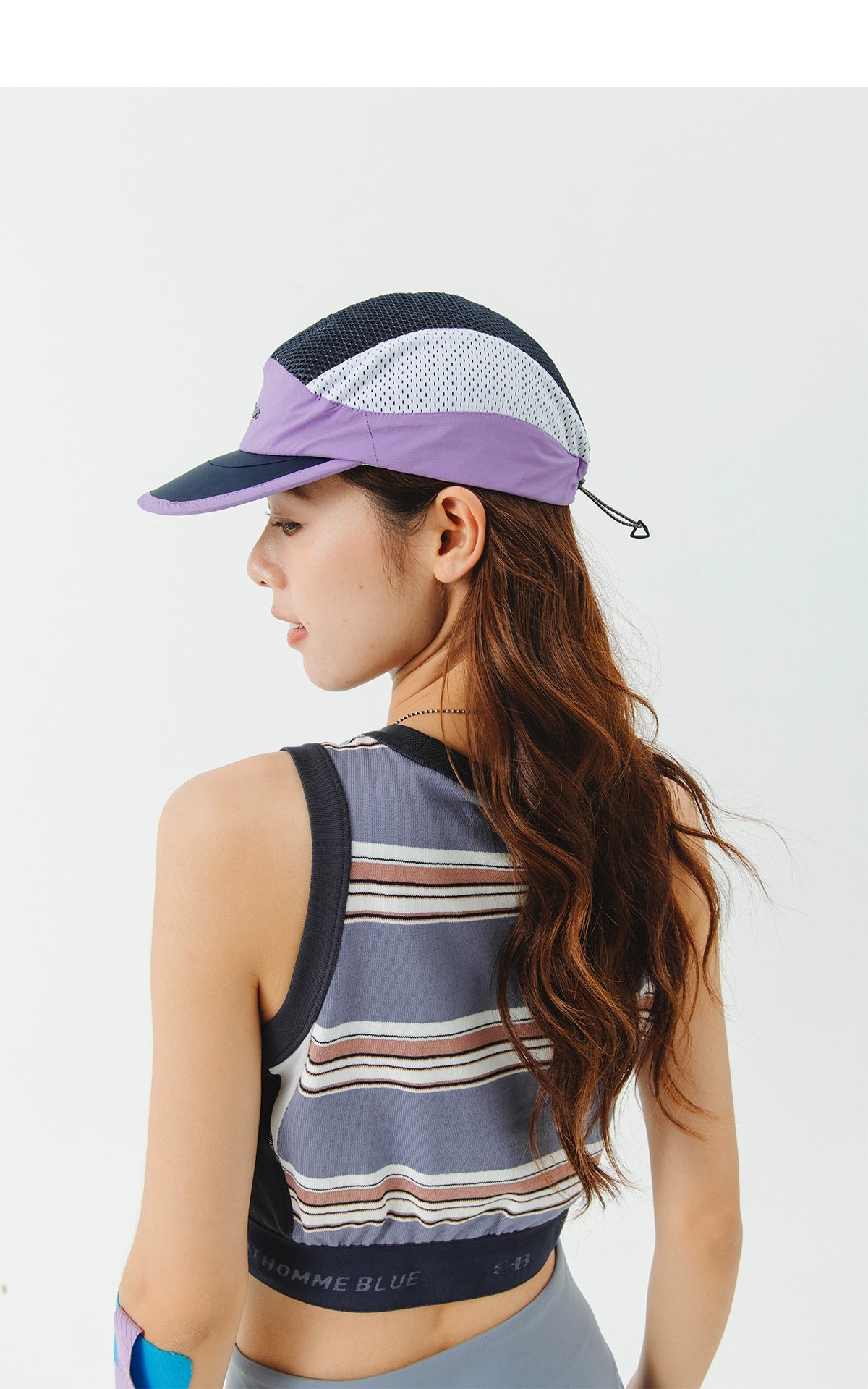 Colorblock Mesh Outdoor Sports Cap