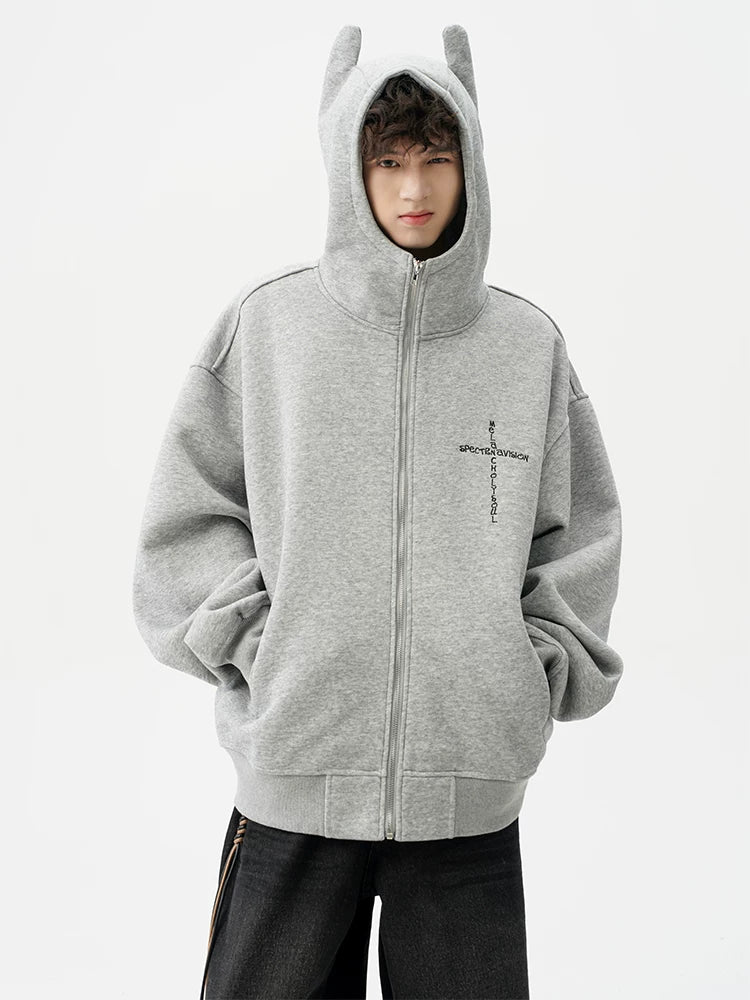 Night Imp Horned Zip Hoodie