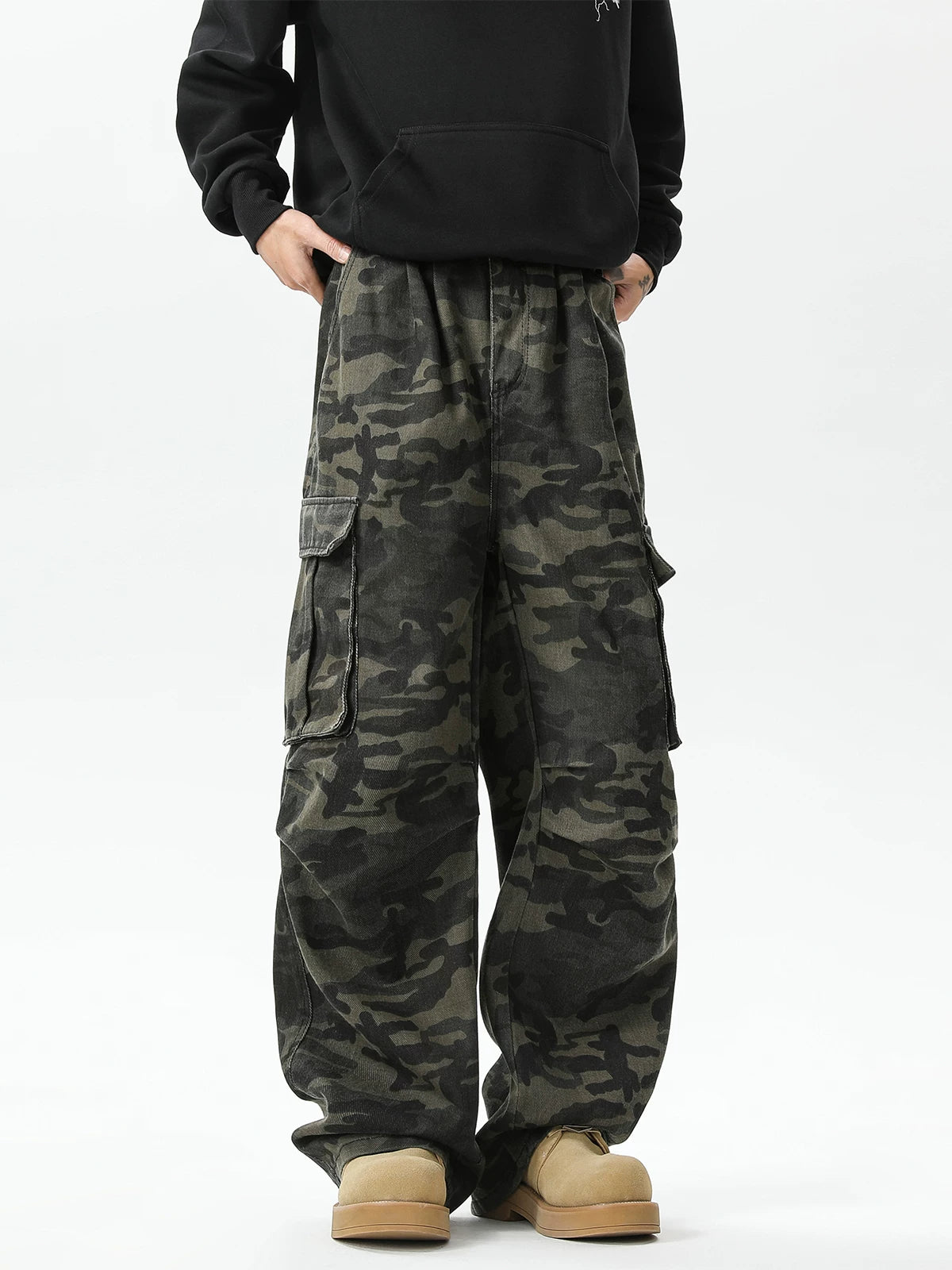 Shadow Patrol Wide Cargo Pants
