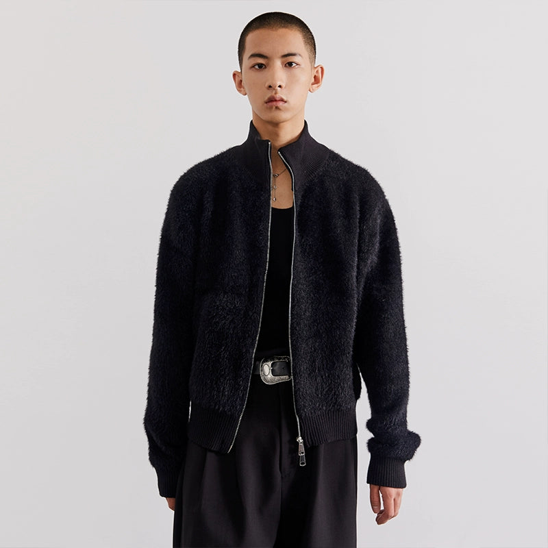 BlushCloud Zip Fleece Cardigan