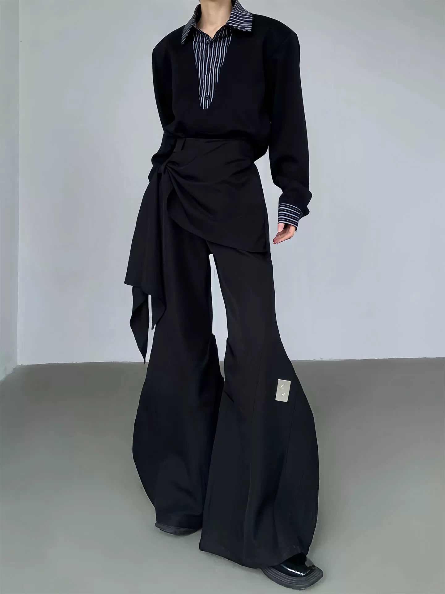 Cascade Sculpt Flare Trousers