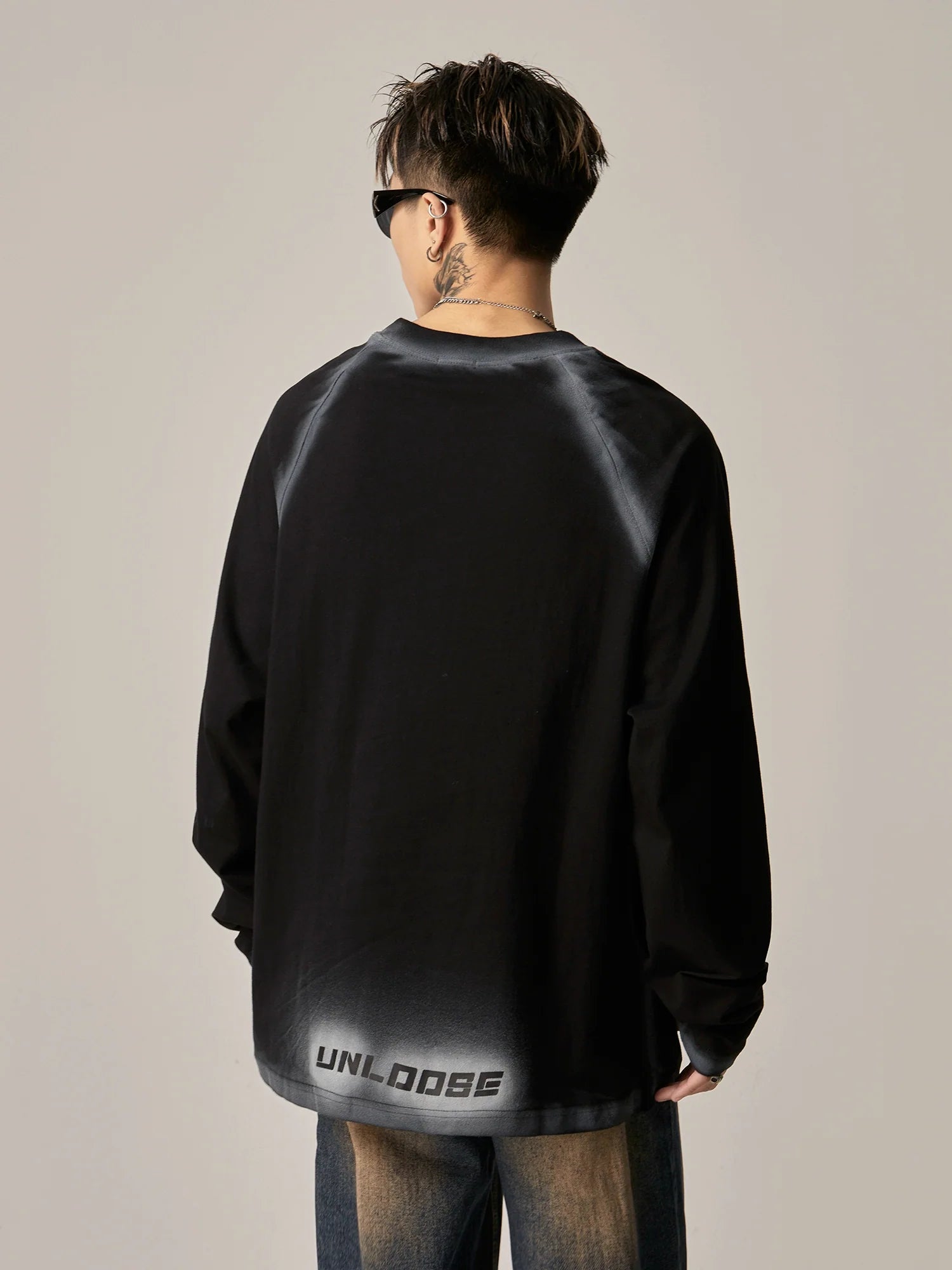 Stealth Logo Oversized Sweatshirts