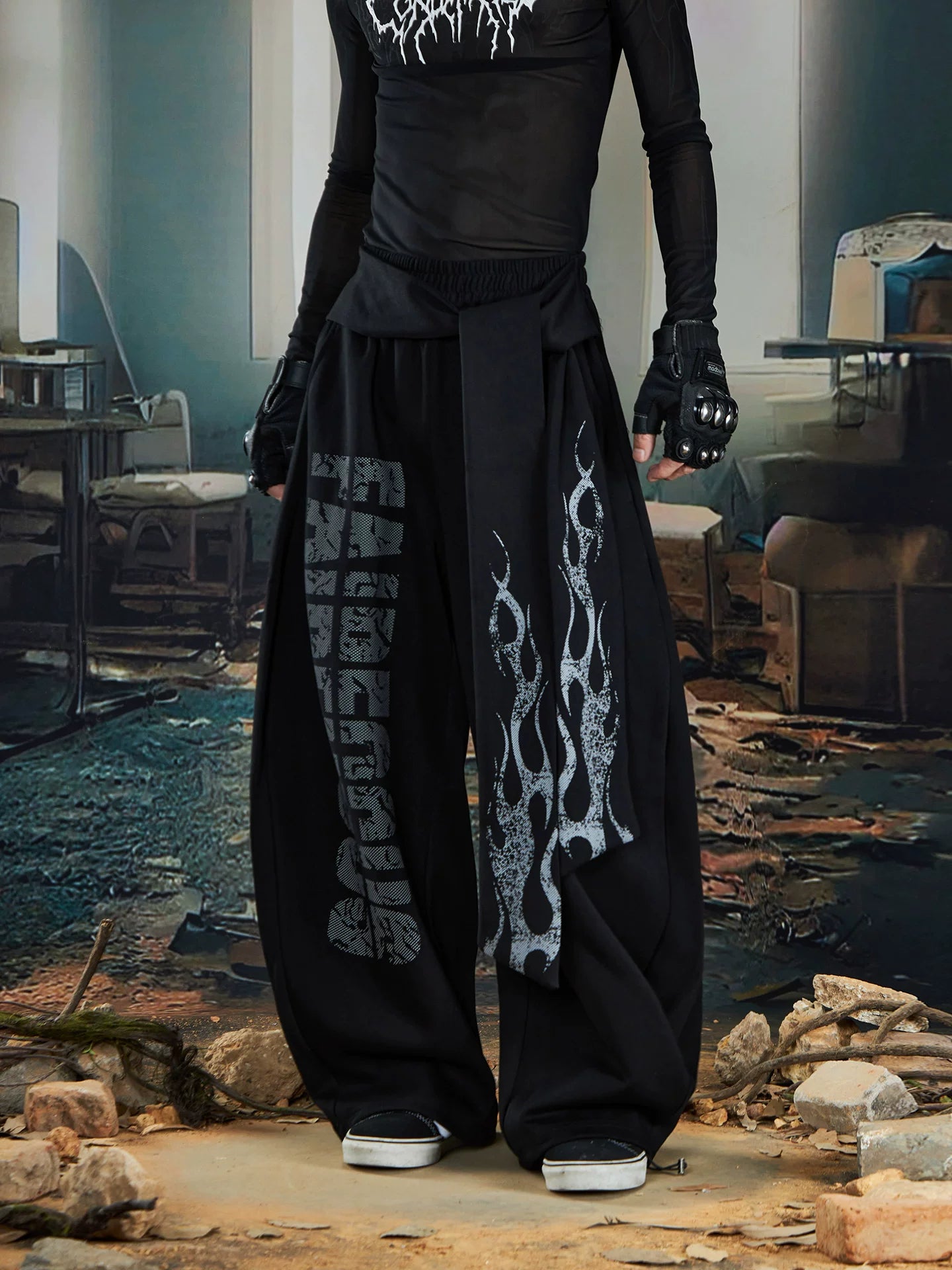 Inferno Glyph Streetwide Trousers