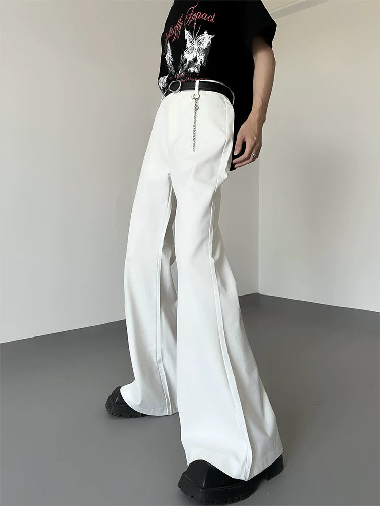 Butterfly Flare White Trousers